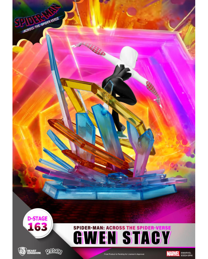 SPIDER-MAN ACROSS THE SPIDERVERSE - Gwen Stacy - Diorama D-Stage 15cm