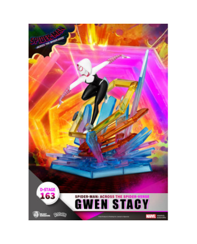 SPIDER-MAN ACROSS THE SPIDERVERSE - Gwen Stacy - Diorama D-Stage 15cm