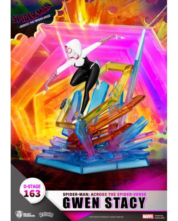 SPIDER-MAN ACROSS THE SPIDERVERSE - Gwen Stacy - Diorama D-Stage 15cm