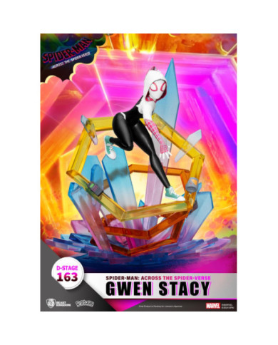 SPIDER-MAN ACROSS THE SPIDERVERSE - Gwen Stacy - Diorama D-Stage 15cm