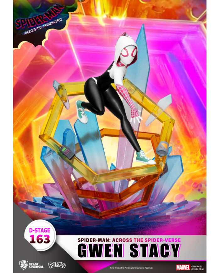 SPIDER-MAN ACROSS THE SPIDERVERSE - Gwen Stacy - Diorama D-Stage 15cm