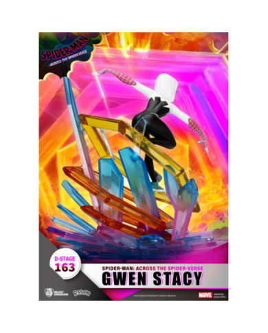 SPIDER-MAN ACROSS THE SPIDERVERSE - Gwen Stacy - Diorama D-Stage 15cm