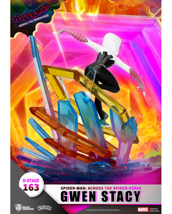 SPIDER-MAN ACROSS THE SPIDERVERSE - Gwen Stacy - Diorama D-Stage 15cm