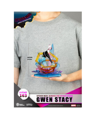 SPIDER-MAN ACROSS THE SPIDERVERSE - Gwen Stacy - Diorama D-Stage 15cm