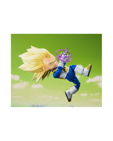 DRAGON BALL DAIMA - Super Saiyan 3 Mini Vegeta -Fig. S.H. Figuarts 8cm