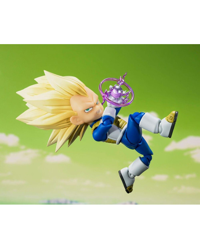 DRAGON BALL DAIMA - Super Saiyan 3 Mini Vegeta -Fig. S.H. Figuarts 8cm