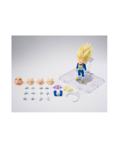 DRAGON BALL DAIMA - Super Saiyan 3 Mini Vegeta -Fig. S.H. Figuarts 8cm