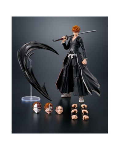 BLEACH - Ichigo Kurosaki "Getsugatensho" - Figurine S.H. Figuarts 16cm
