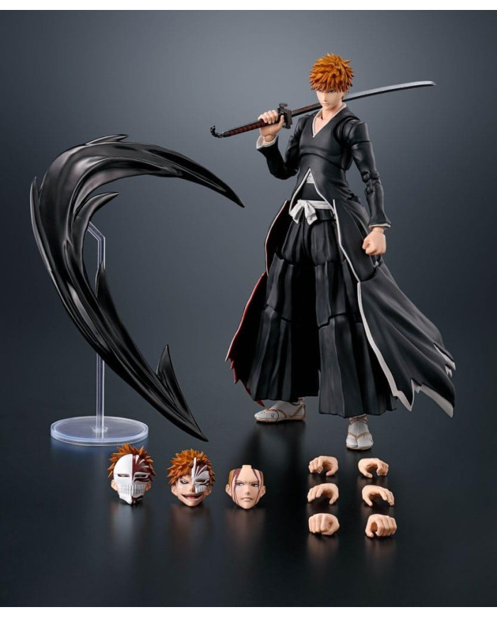 BLEACH - Ichigo Kurosaki "Getsugatensho" - Figurine S.H. Figuarts 16cm