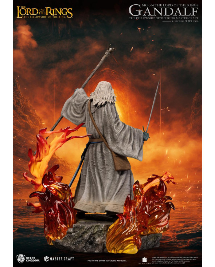 LE SEIGNEUR DES ANNEAUX - Gandalf - Statuette Master Craft 58cm