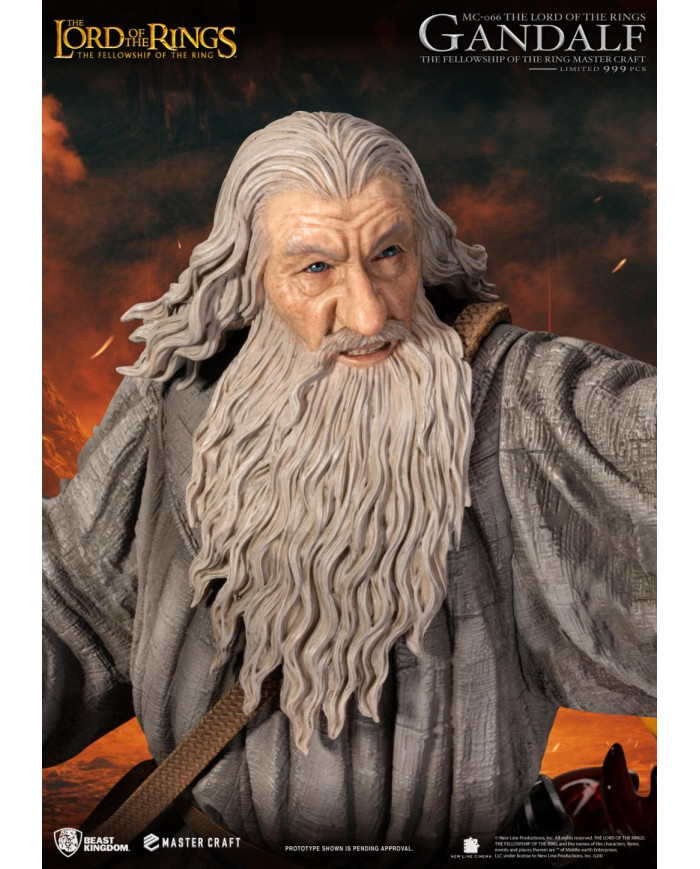 LE SEIGNEUR DES ANNEAUX - Gandalf - Statuette Master Craft 58cm
