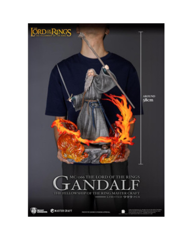 LE SEIGNEUR DES ANNEAUX - Gandalf - Statuette Master Craft 58cm