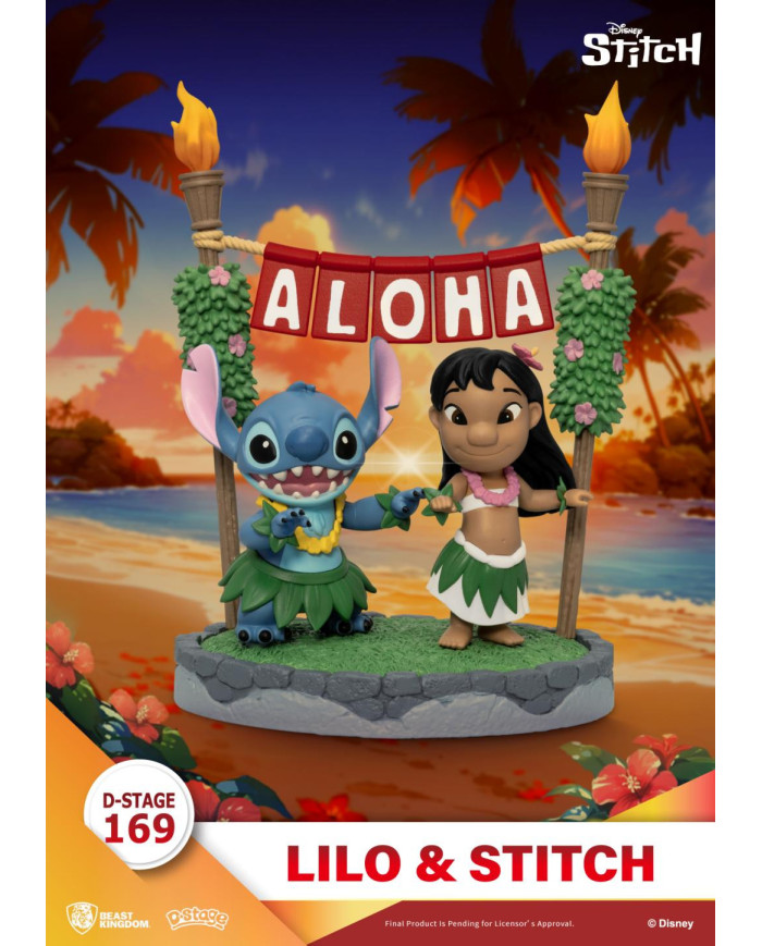 LILO & STITCH - Aloha - Diorama D-Stage 13cm