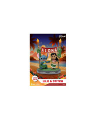 LILO & STITCH - Aloha - Diorama D-Stage 13cm