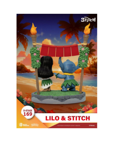 LILO & STITCH - Aloha - Diorama D-Stage 13cm