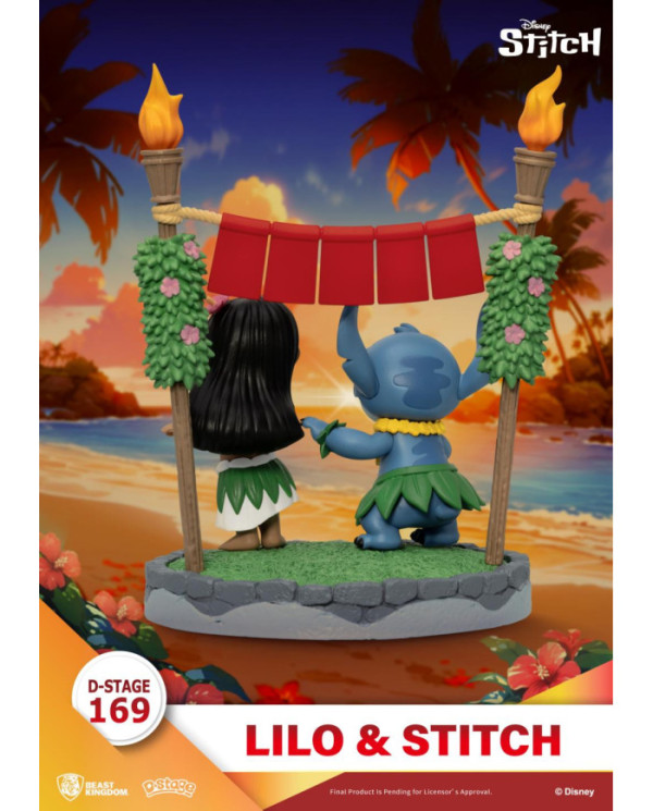 LILO & STITCH - Aloha - Diorama D-Stage 13cm