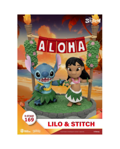 LILO & STITCH - Aloha - Diorama D-Stage 13cm