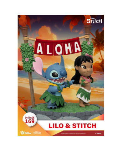 LILO & STITCH - Aloha - Diorama D-Stage 13cm