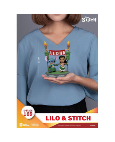 LILO & STITCH - Aloha - Diorama D-Stage 13cm
