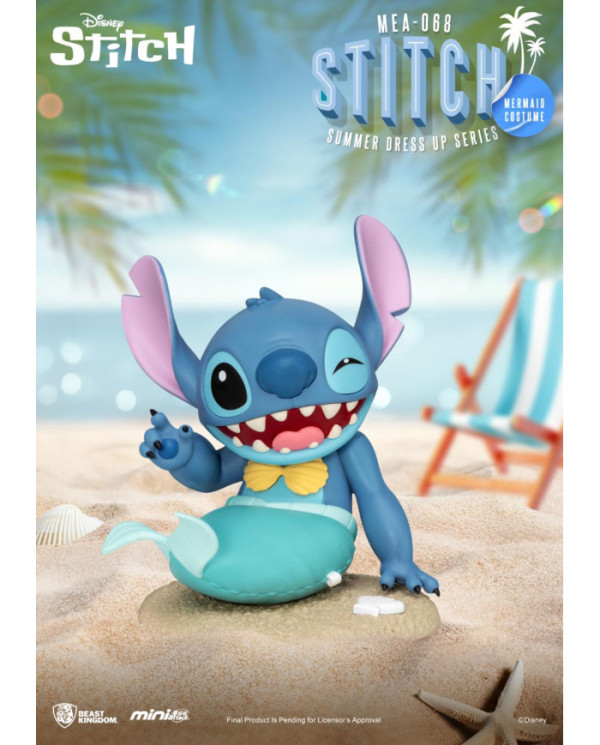 LILO & STITCH - Stitch Summer dress up - Set 6 Figurine 9cm