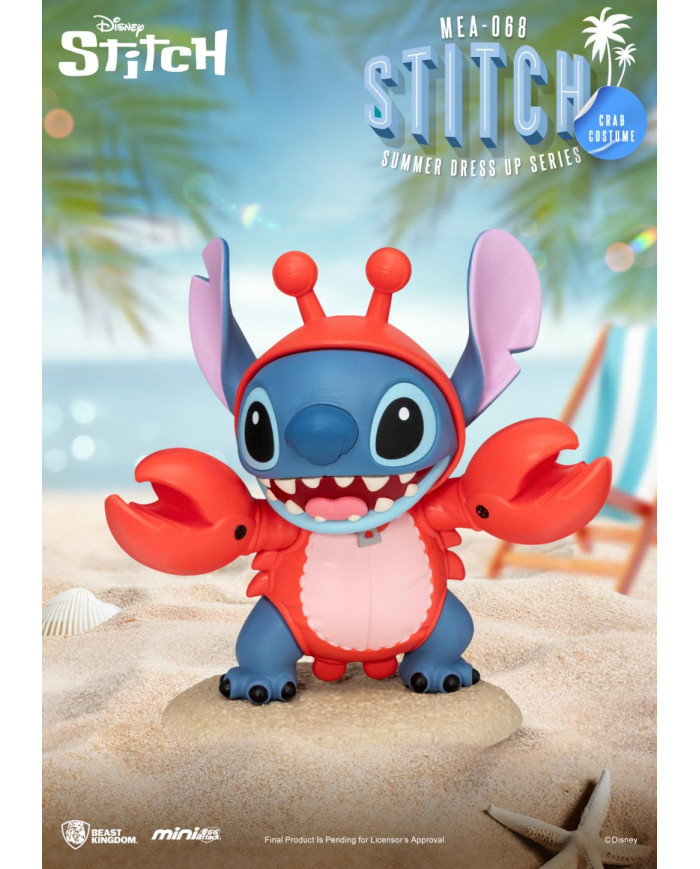 LILO & STITCH - Stitch Summer dress up - Set 6 Figurine 9cm