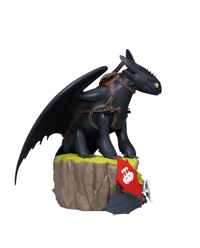 DRAGONS - Krokmou - Diorama D-Stage 15cm