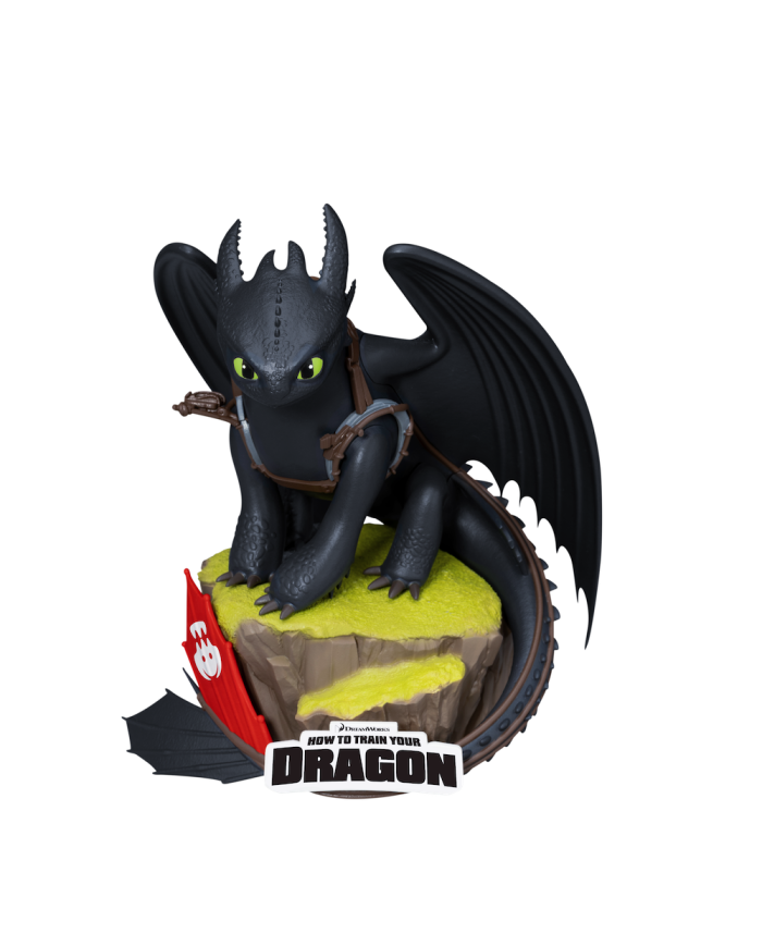 DRAGONS - Krokmou - Diorama D-Stage 15cm