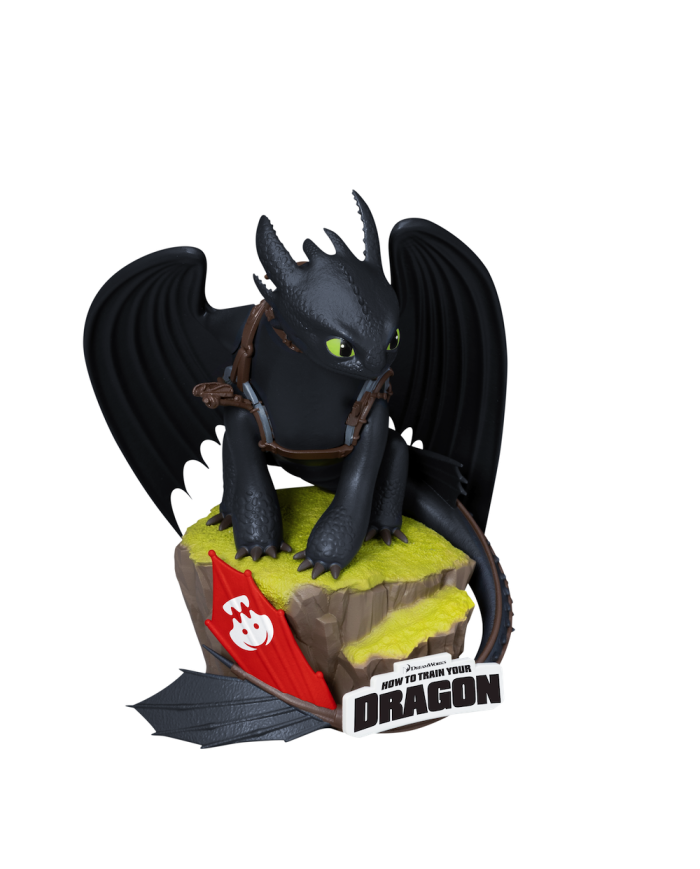 DRAGONS - Krokmou - Diorama D-Stage 15cm