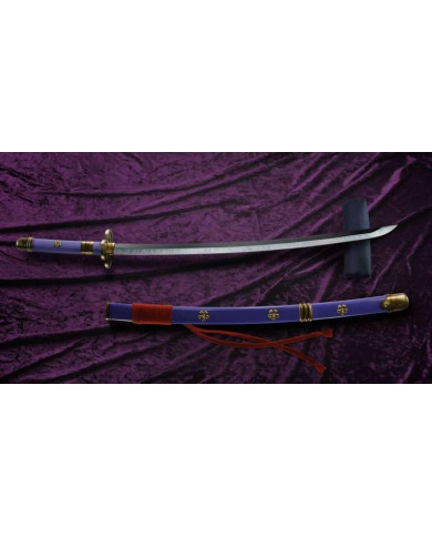 ONE PIECE - 3 épées de Roronoa Zoro - Réplique Proplica 95cm