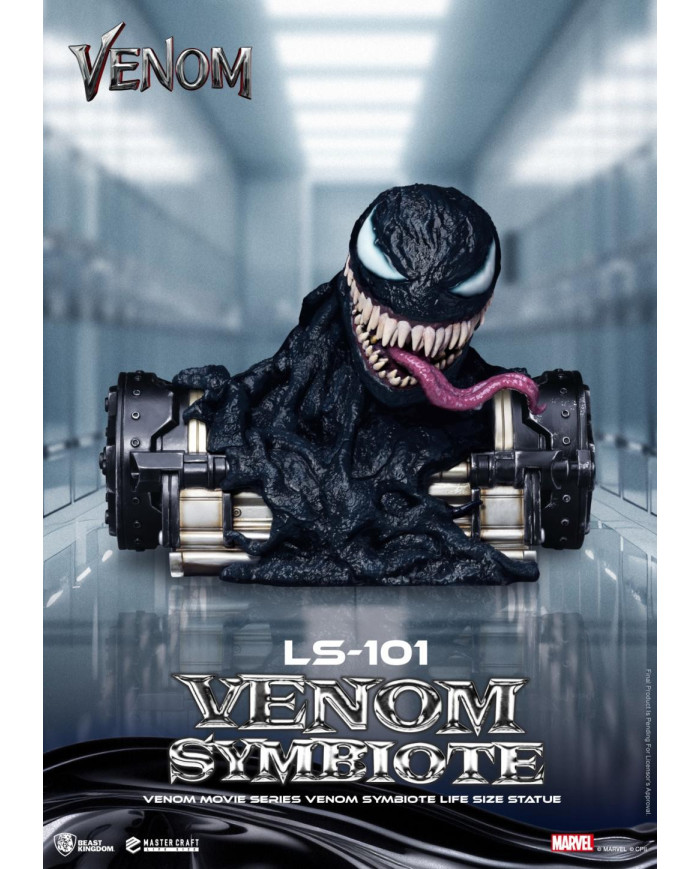 VENOM - Venom Symbiote - Statuette Life Size 24cm