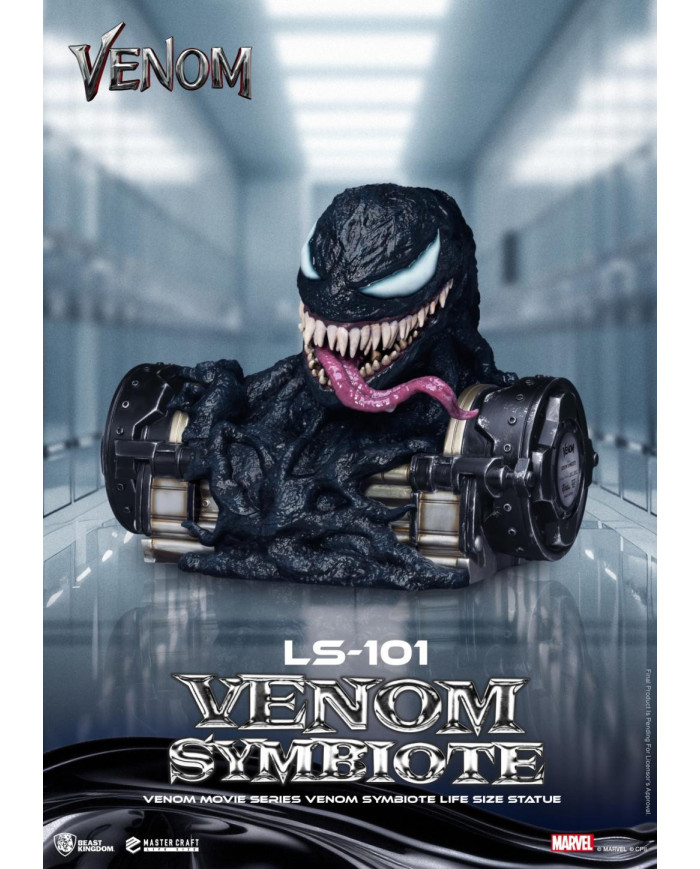 VENOM - Venom Symbiote - Statuette Life Size 24cm