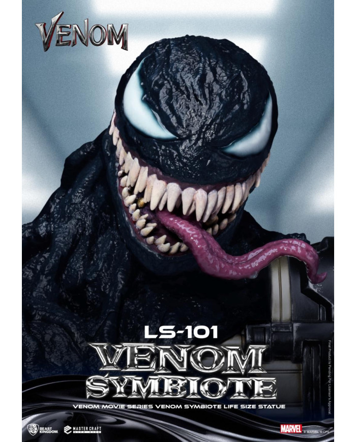 VENOM - Venom Symbiote - Statuette Life Size 24cm