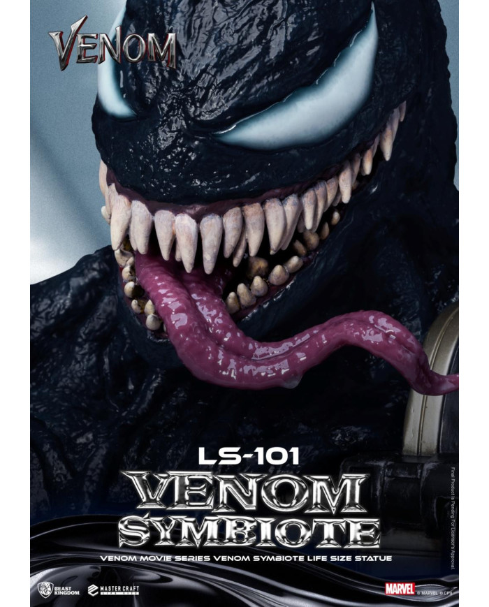 VENOM - Venom Symbiote - Statuette Life Size 24cm