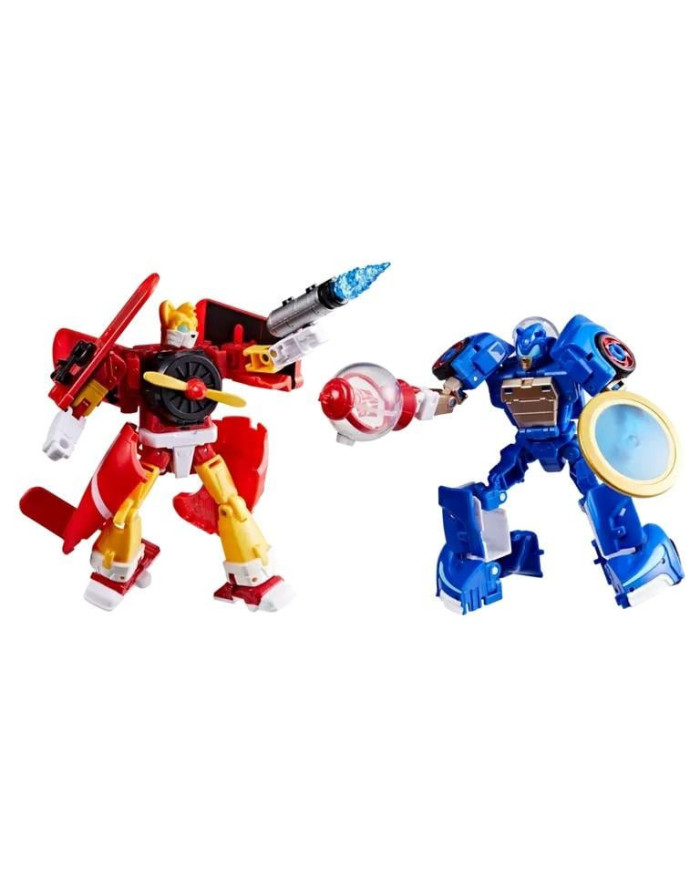 TRANSFORMERS X SONIC - Wingtail & Blue Booster - Fig. Collab. 13cm