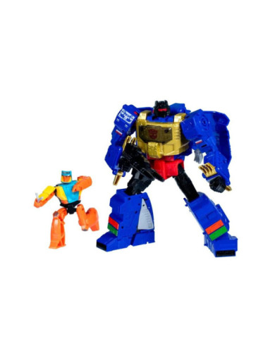 TRANSFORMERS - Grimlock & Wheelie - Figurine Age of the Primes 19cm