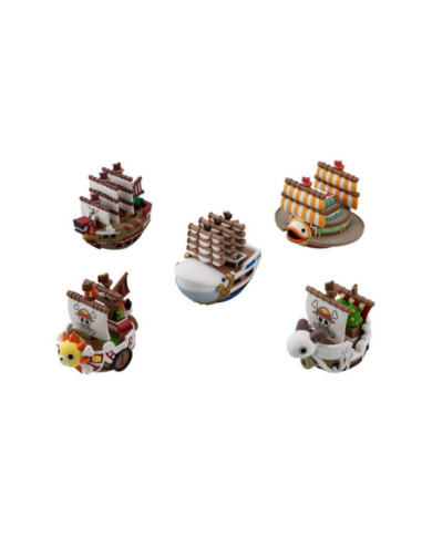 ONE PIECE - Yuracolle Grand Line - Assortiment 6 Mini-Figurines 6cm