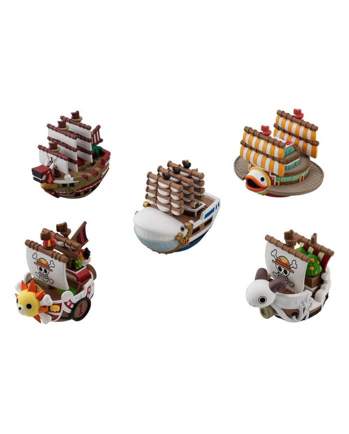 ONE PIECE - Yuracolle Grand Line - Assortiment 6 Mini-Figurines 6cm