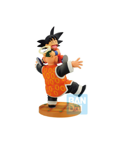 DRAGON BALL - Son Goku & Son Gohan - Figurine Dragon History II 16cm