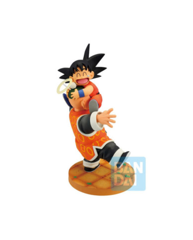 DRAGON BALL - Son Goku & Son Gohan - Figurine Dragon History II 16cm