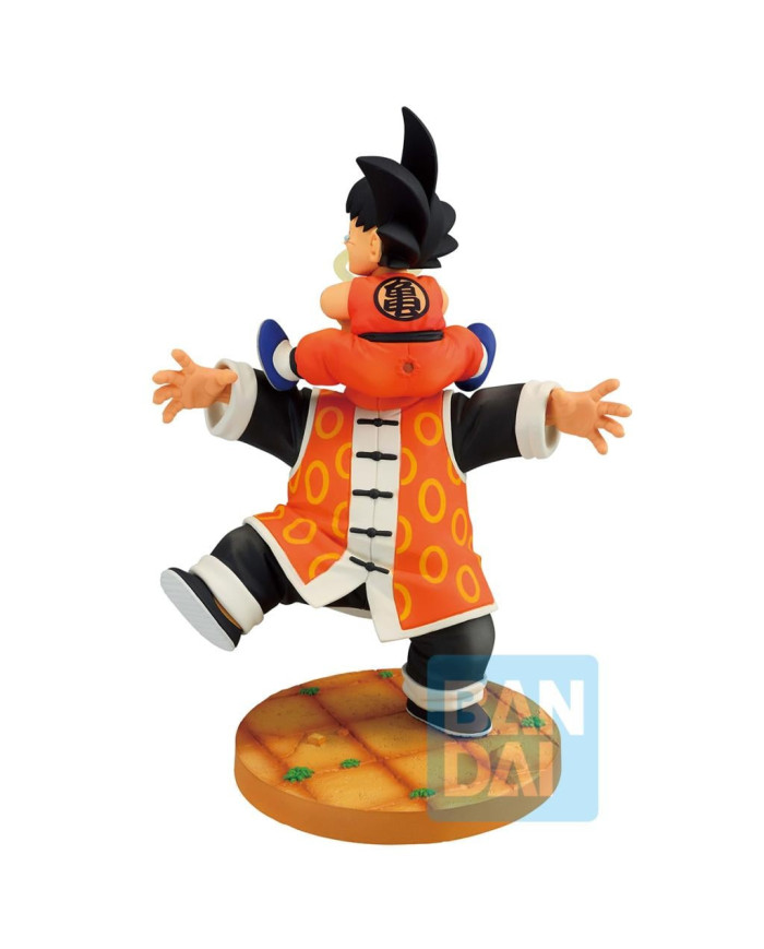 DRAGON BALL - Son Goku & Son Gohan - Figurine Dragon History II 16cm