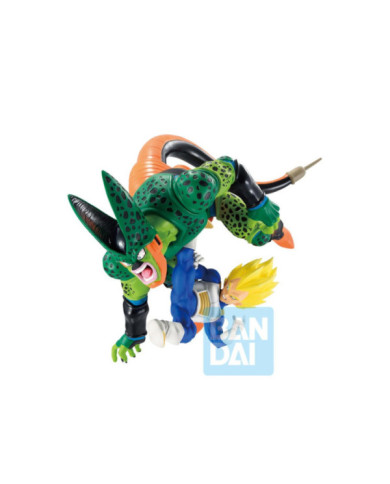 DRAGON BALL Z - Vegeta VS Cell - Figurine Dragon History II 17cm