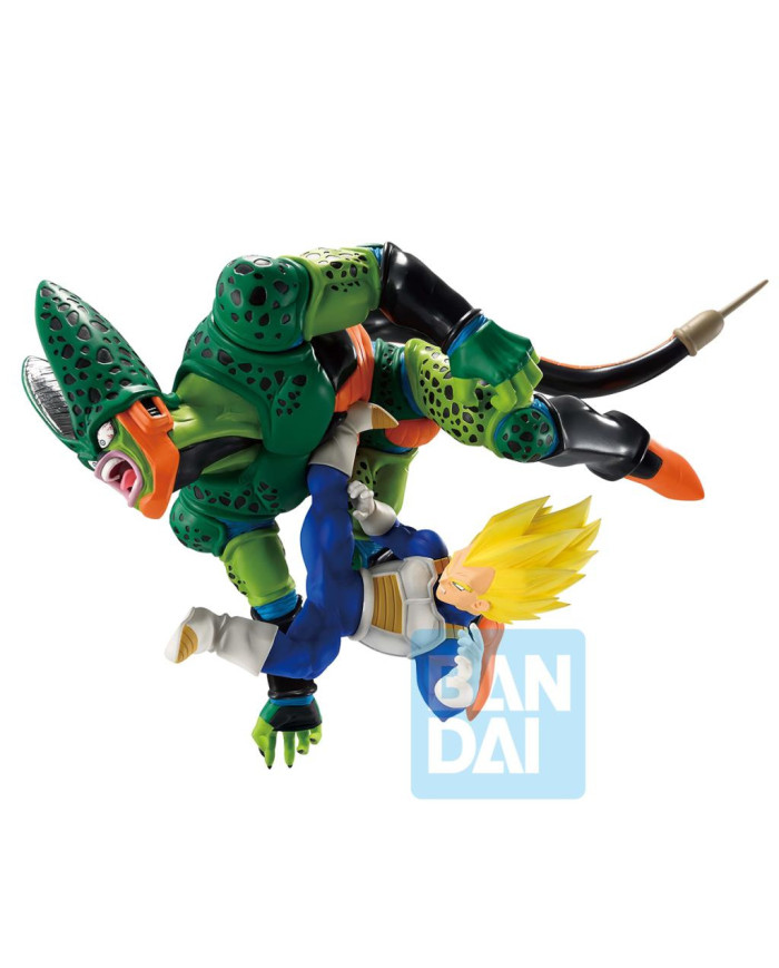 DRAGON BALL Z - Vegeta VS Cell - Figurine Dragon History II 17cm