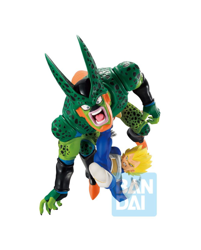 DRAGON BALL Z - Vegeta VS Cell - Figurine Dragon History II 17cm