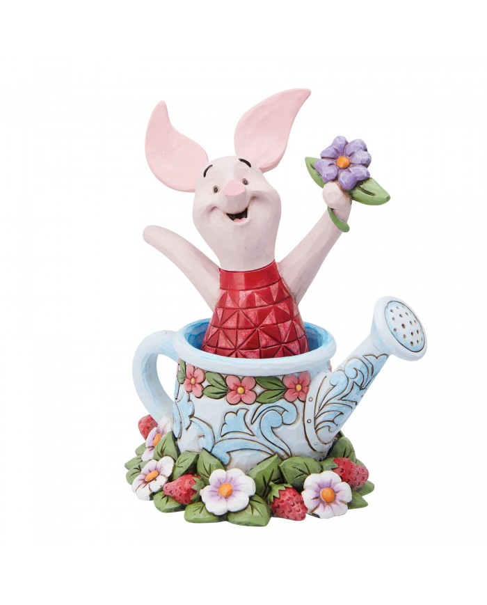Disney Traditions - Figurine Porcinet dans l'arrosoir