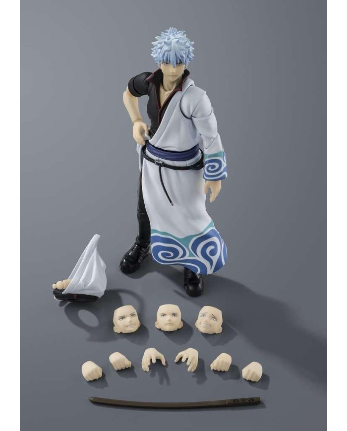 GINTAMA - Sakata Gintoki - Figurine S.H. Figuarts 14.5cm