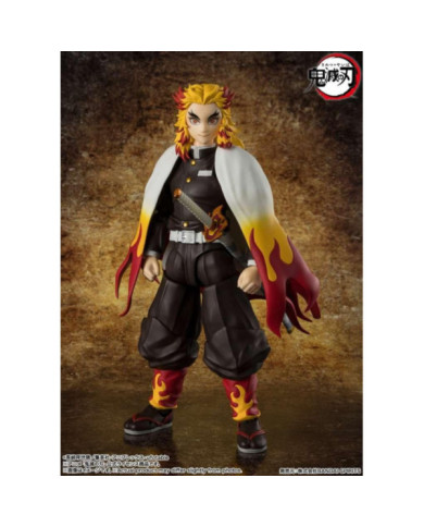 DEMON SLAYER - Kyojuro Rengoku - Figurine S.H. Figuarts 15cm