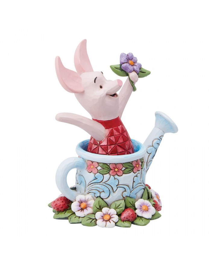 Disney Traditions - Figurine Porcinet dans l'arrosoir