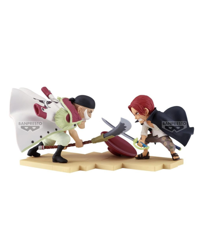 ONE PIECE - Edward Newgate VS Shanks - Figurine WCF Log Stories 13cm