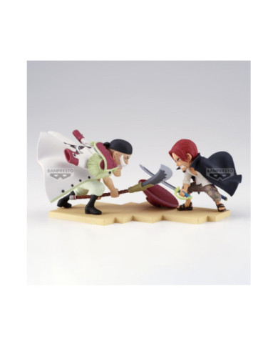 ONE PIECE - Edward Newgate VS Shanks - Figurine WCF Log Stories 13cm