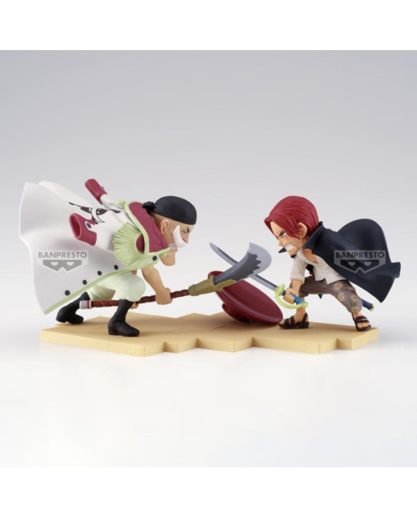 ONE PIECE - Edward Newgate VS Shanks - Figurine WCF Log Stories 13cm